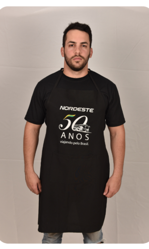 Avental em tecidos, cores e modelos. com bordados ou estampas