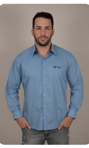 Camisa executiva manga longa