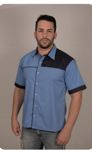 Camisa executiva manga curta